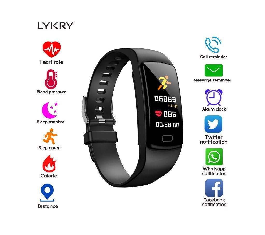 Y5 Smart Heart rate Monitor Band
