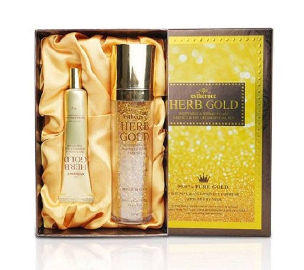 DEOPROCE- ERTHEROCE HEAB GOLD WHITENING-135 ml & WRINKLE CARE-40gm-Korea 