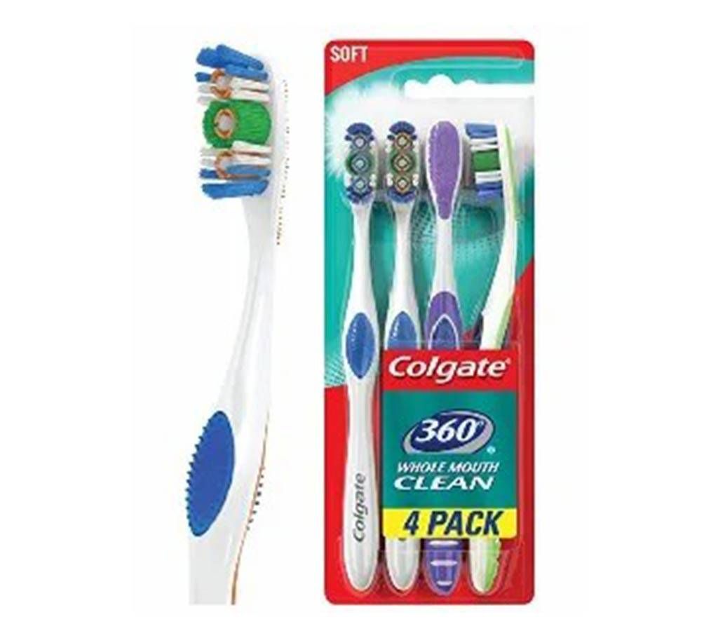 Colgate Sensitive 4 pcs promo pack Toothbrush - 1Pc 