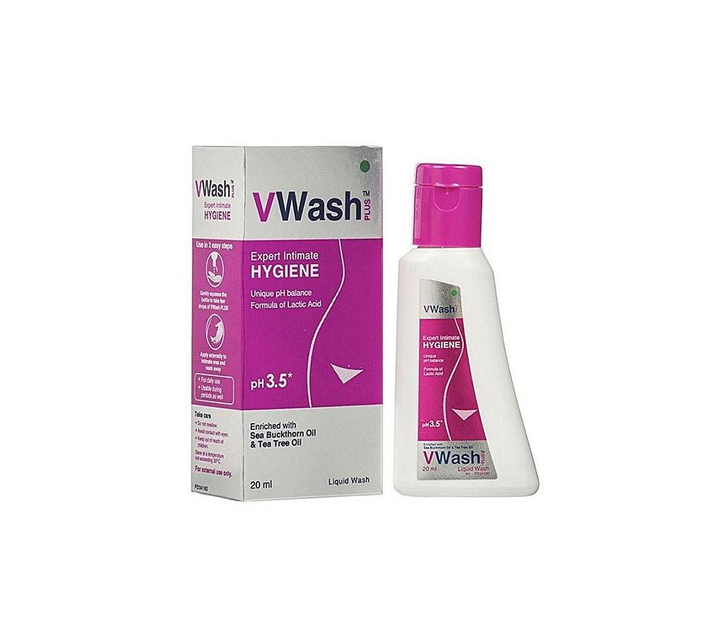 VWash Plus Intimate Hygiene Wash - 100 ml