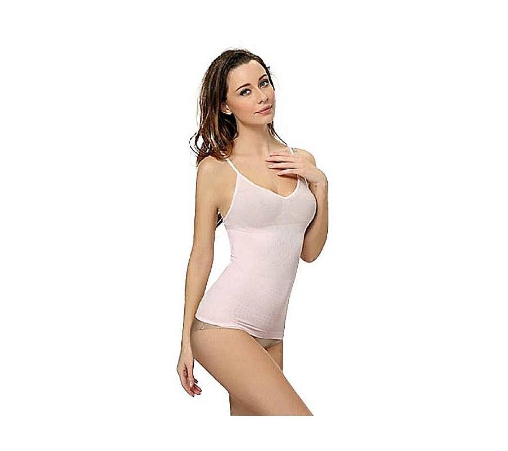 Pink Cotton Munafi Slimming Vest