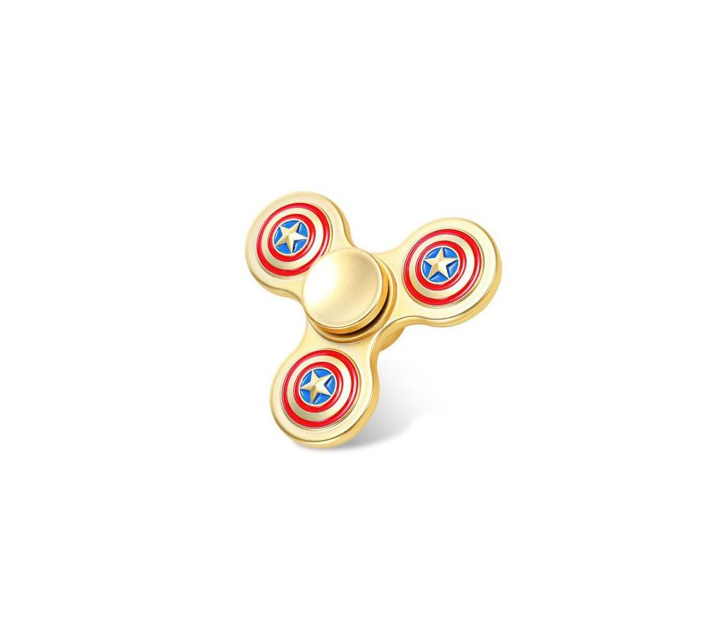 Captain America Metal Fidget Spinner