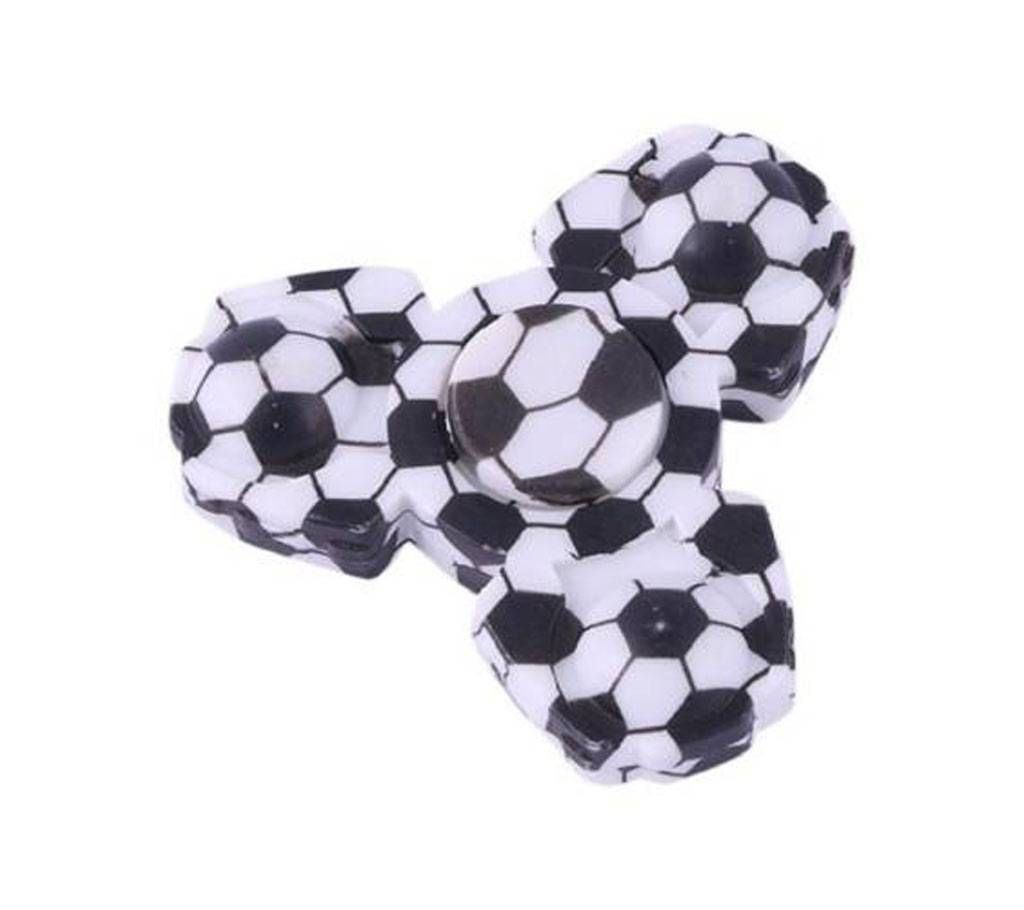 Classic Football Fast Fidget Spinner-Black & White