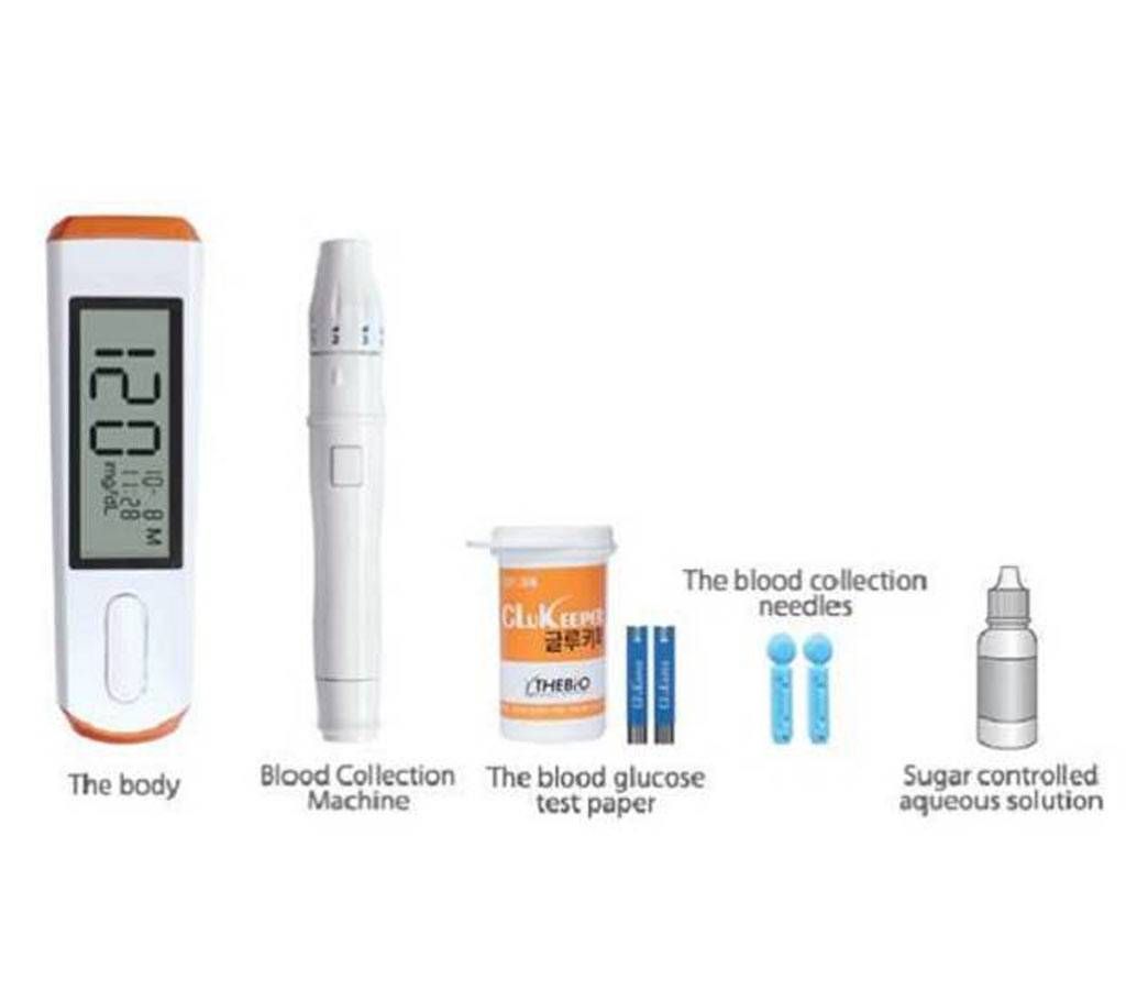 Glu Keeper Blood Glucose/Sugar Measurement Machine