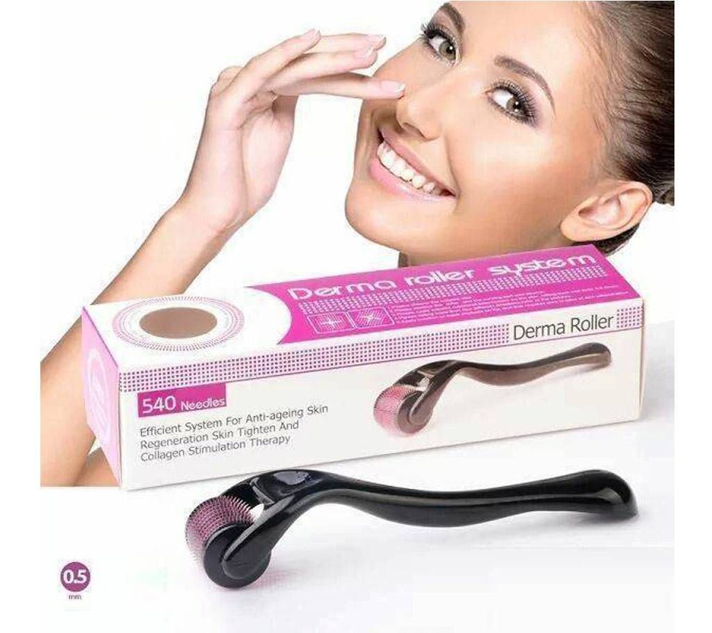 Derma Roller - Black and Purple