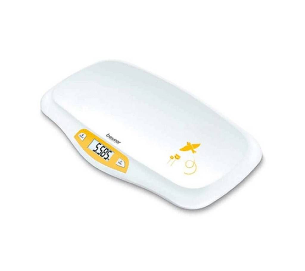 BY-80 Baby Curved Weighing Scale White
