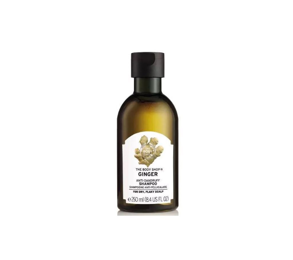 Blended with ginger essential oil from Sri Lanka, birch bark, white willow extracts and Community Trade honey, our iconic anti-dandruff shampoo gently