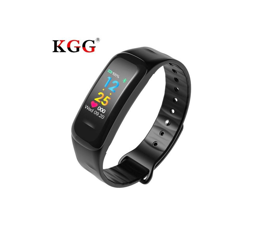 KGG C1 Plus Smart Band Color Screen Blood Pressure Water-Proof Original