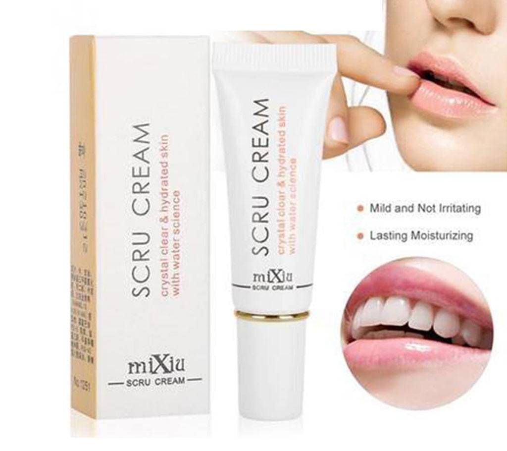 Scru Cream Lip Scrub - 12gm-China