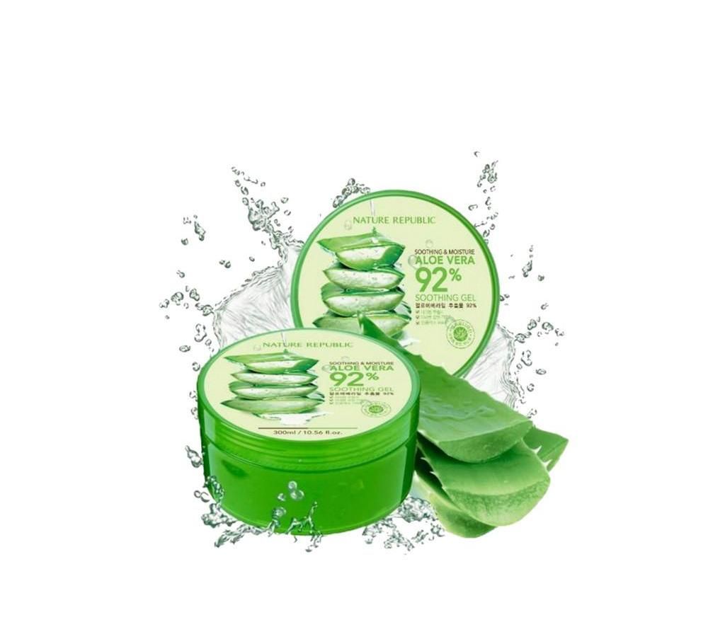 92 alovera gel for skin care - Korea