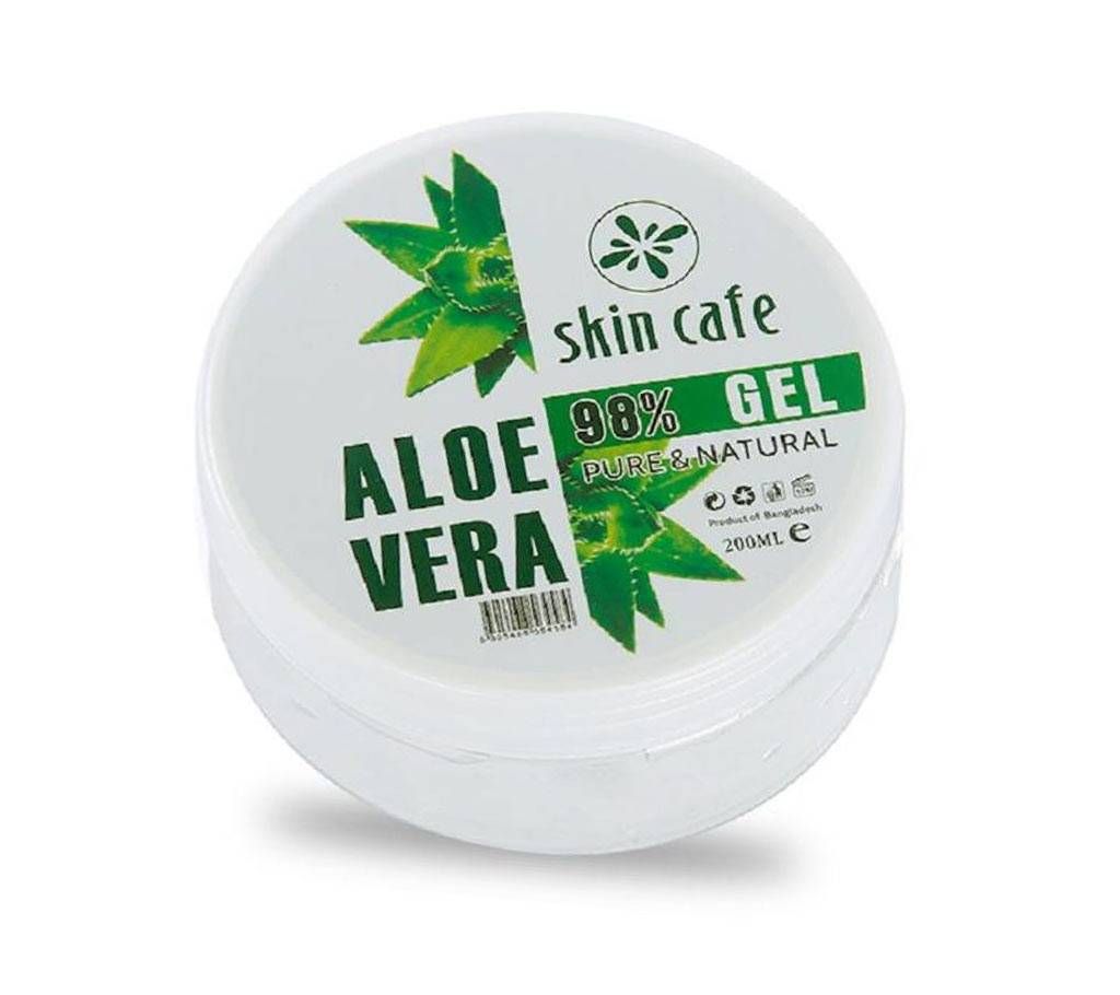 Skin Cafe - Aloe Vera 98% Gel 200ml USA