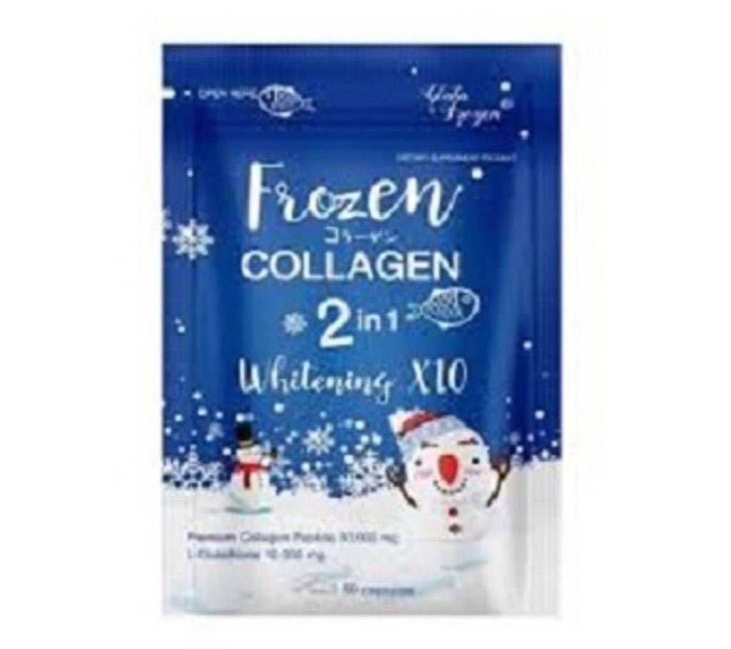 Frozen Collagen 2 In 1 Whitening Capsule  60 Tablet (Japan)