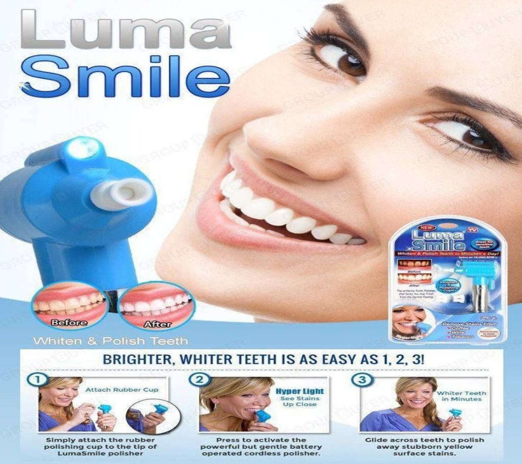 Luma smile for teeth cleaning kit