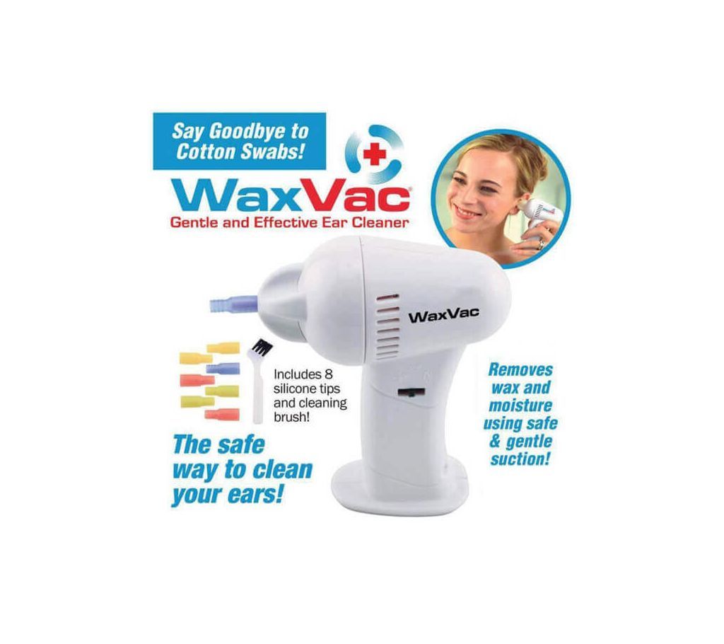 WaxVac Ear Cleaner (Gentle effective)