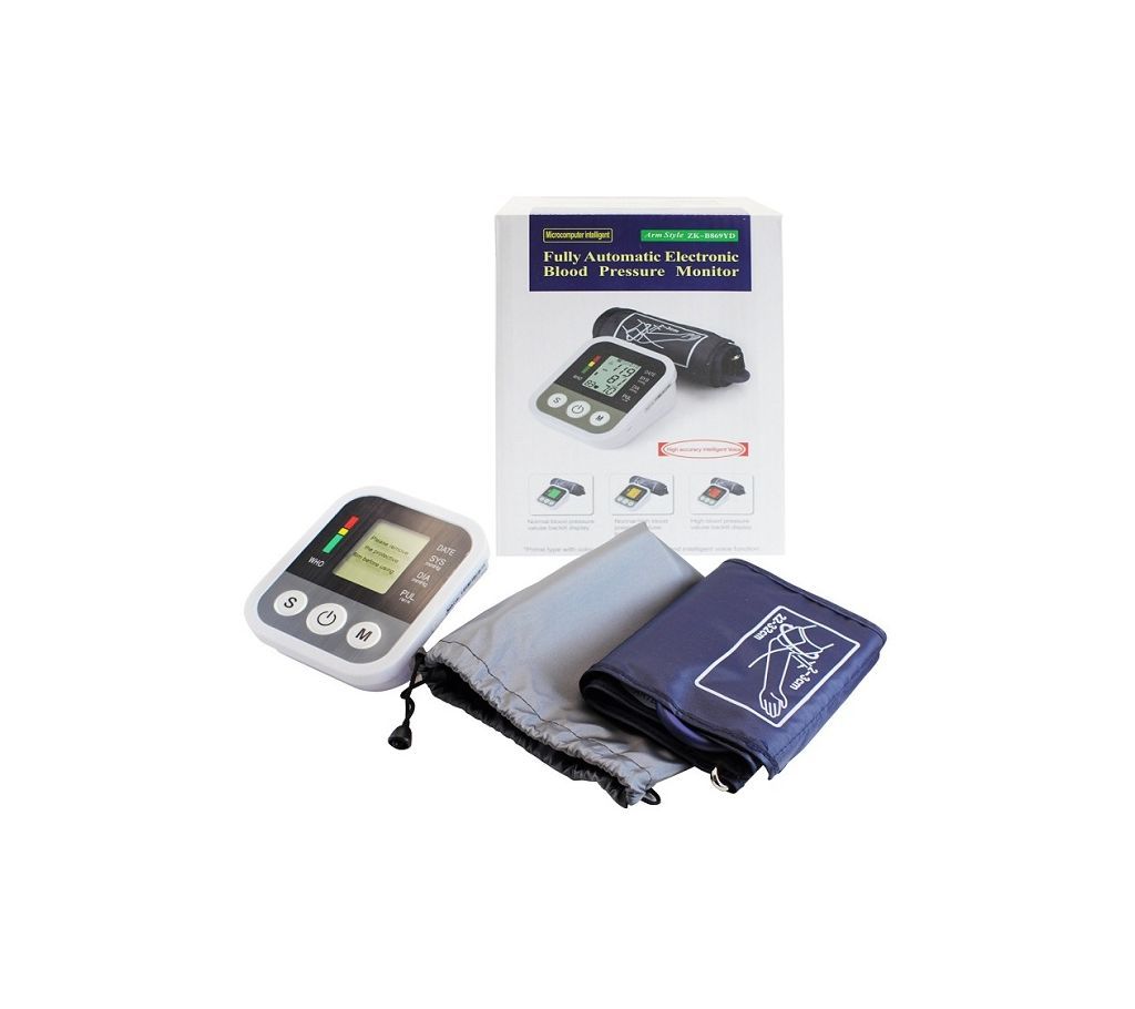 Fully Automatic Arm Style Electronic Pulse & Blood Pressure Monitor
