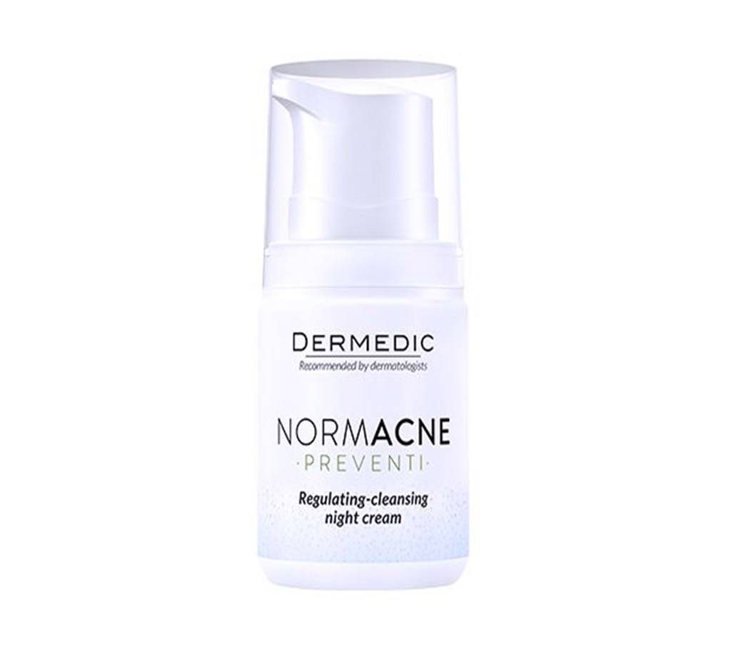 Normacne Regulating-Cleansing Night Cream-55gm-EU 