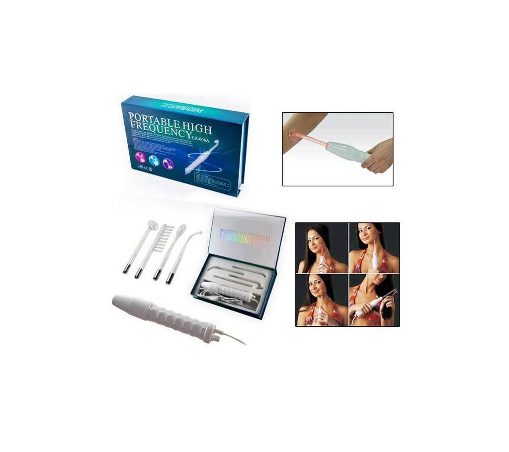 Portable high frequency skin care beauty device (ozone machine)