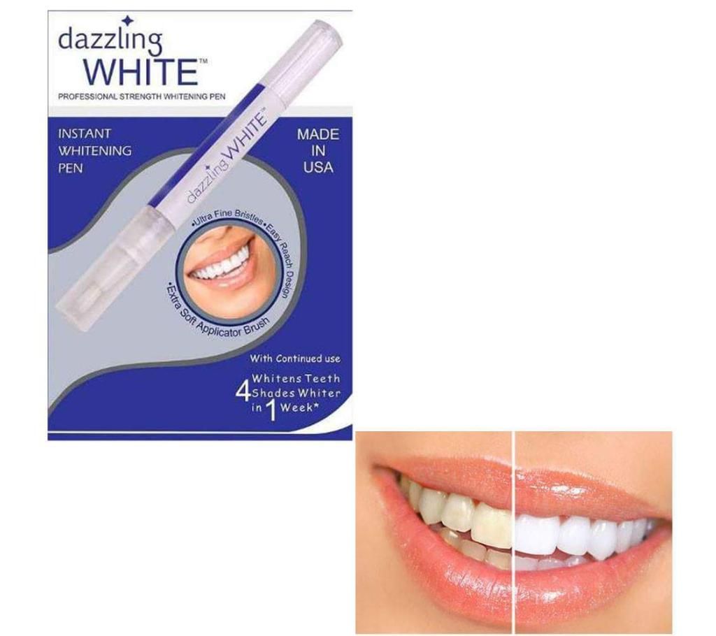 Dazzling White teeth whitening gel pen 