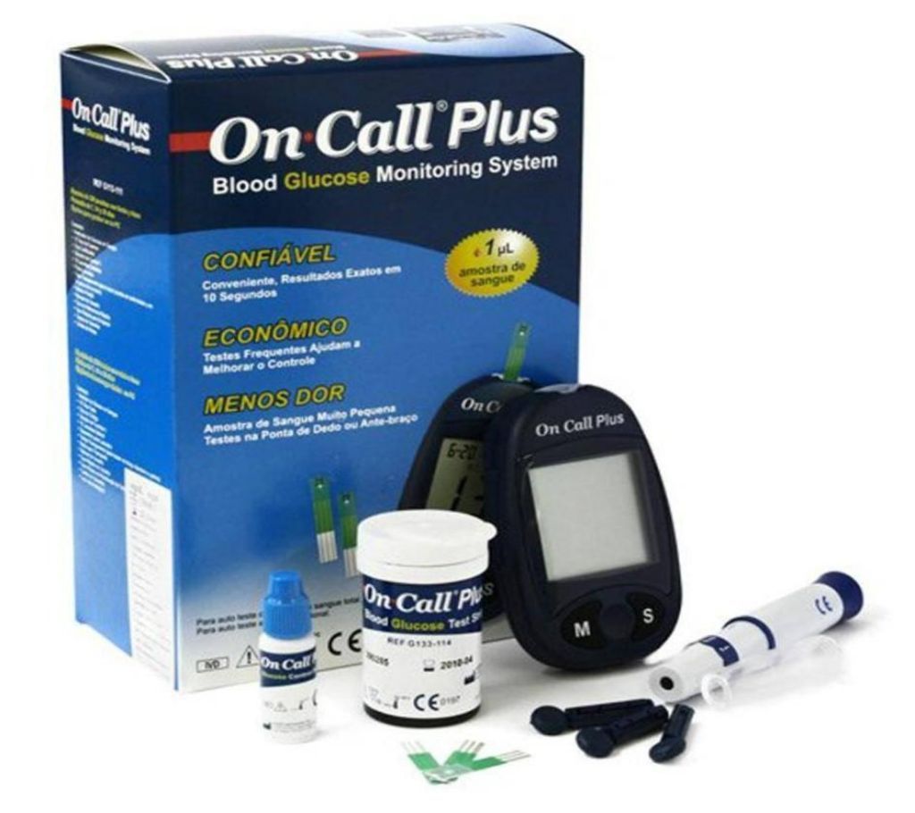 On Call Pluse Blood Glucose Test Monitor