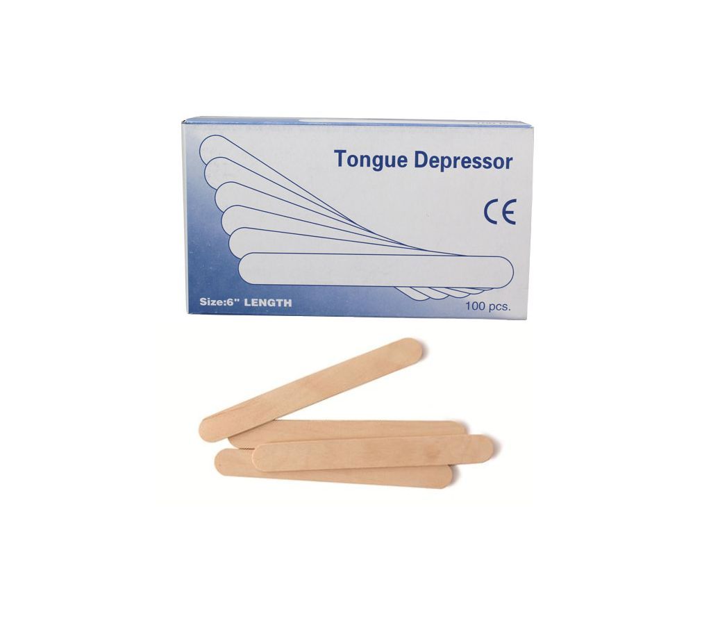 Tongue Depressor  Wood (100pc)