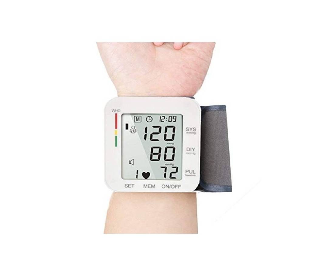 Digital Wrist Blood Pressure Monitor