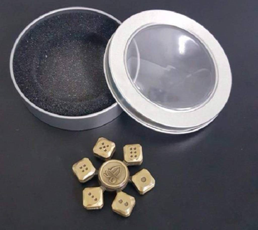 Ludo Star Dice Metal spinner