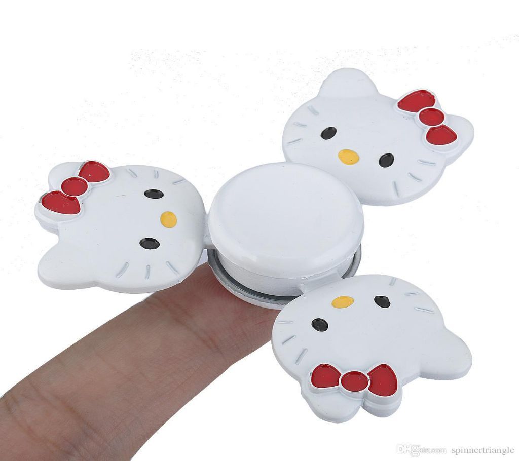 Hello Kitty Metal Fidget Spinner