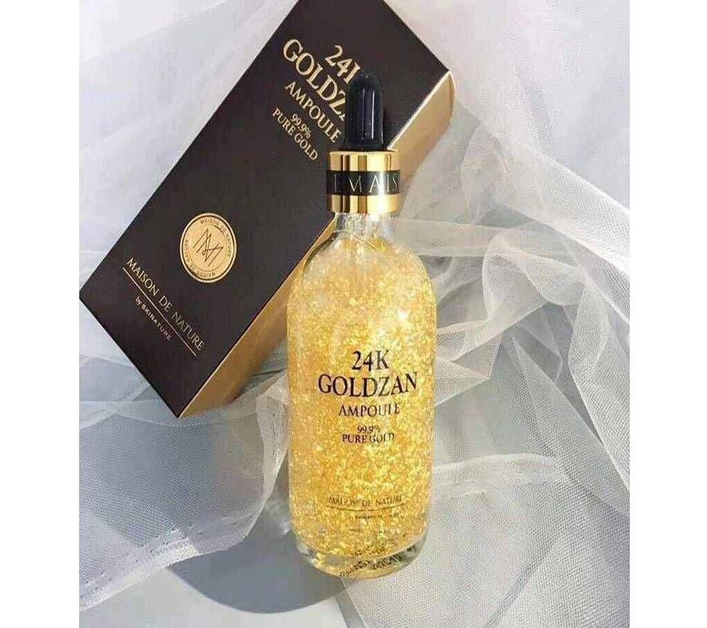 24K GOLDZAN AMPOULE PURE GOLD SERUM-100ml - KOREA