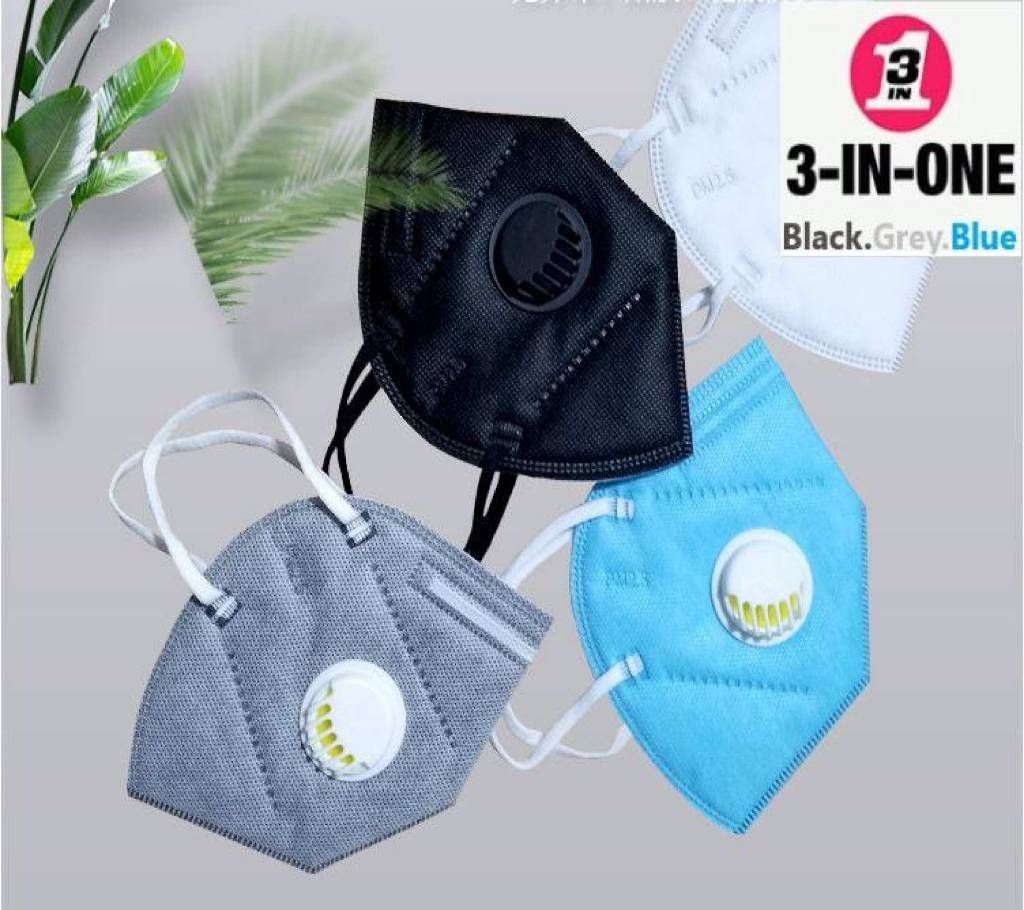 Mouth mask Cotton PM2.5 Anti haze mask breathing valve anti-dust activated carbon filter mask