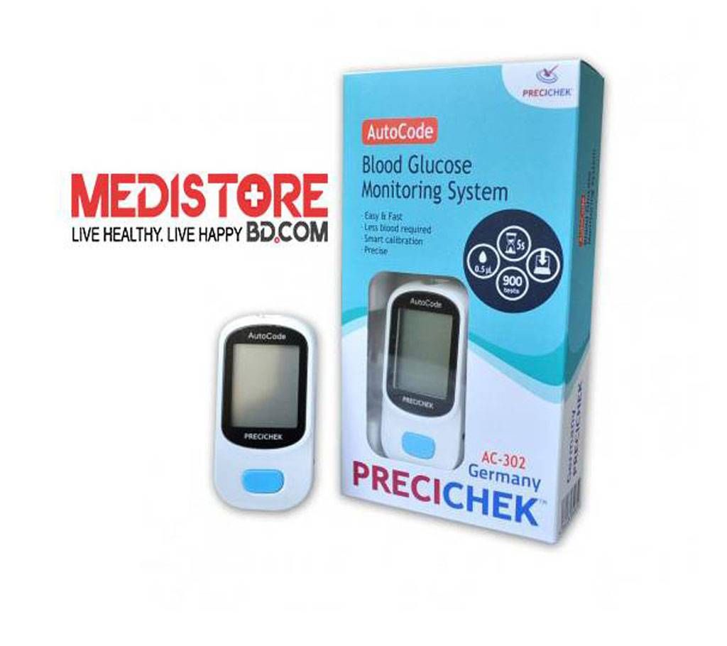 Precichek Auto Code Blood Glucose Monitoring System