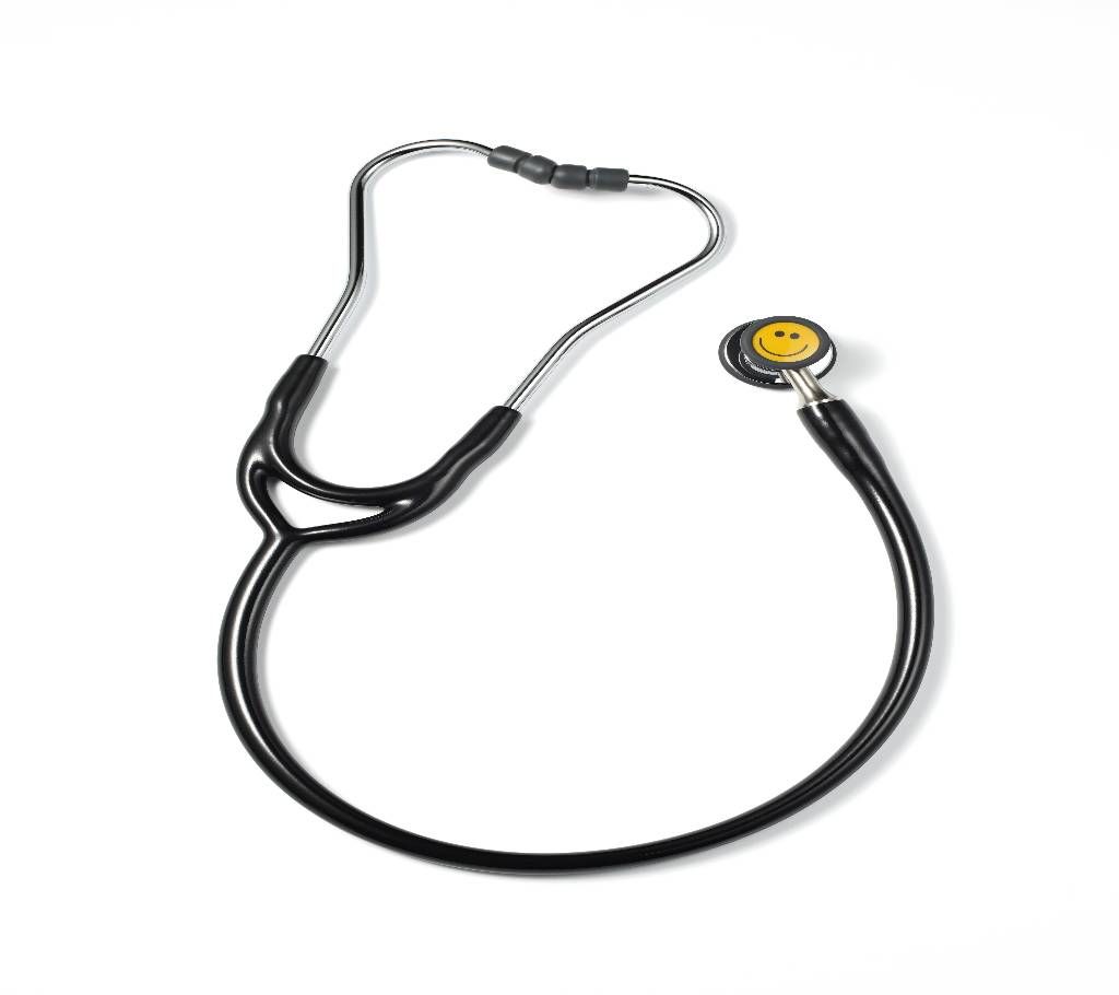 ERKA. Stethoscope FINESSE-2, Dual Chestpiece, Adult+Child, Black