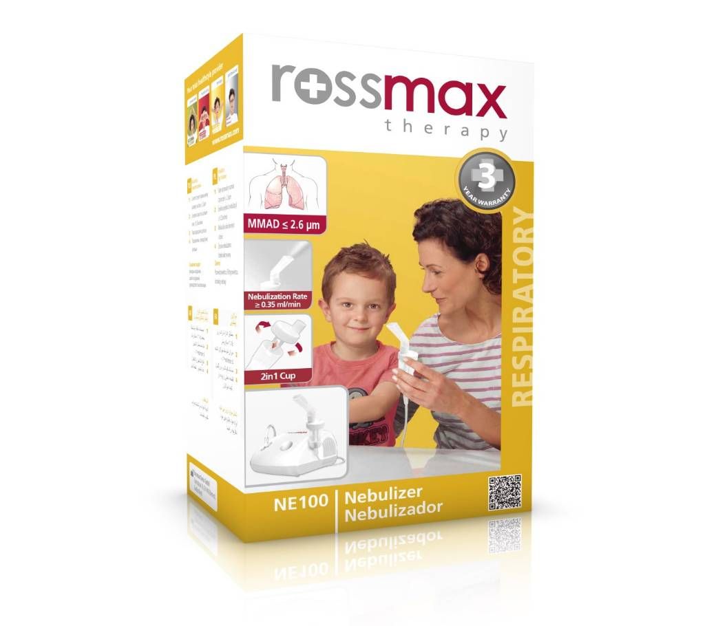 Rossmax NE100 Piston Nebulizer - Ultimate Piston Nebulizer Machine