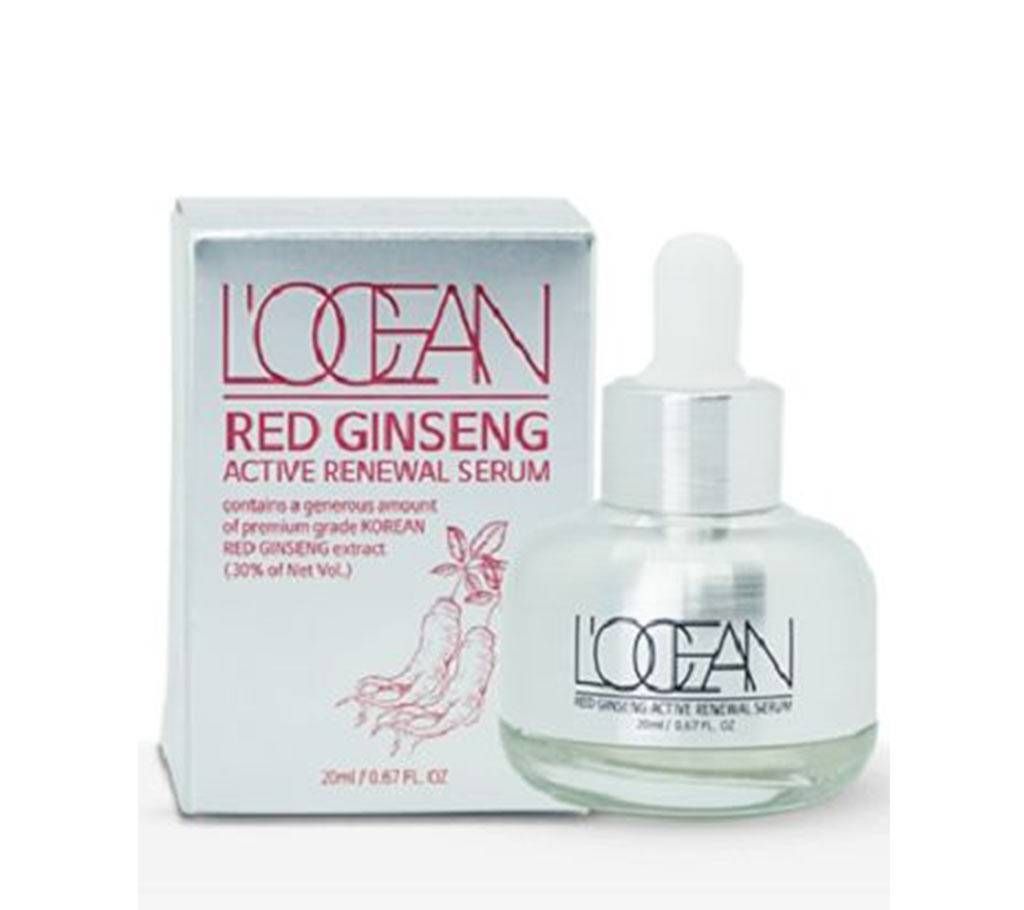 LOCEAN RED GINSENG ACTIVE RENEWAL SERUM-20ml-Korea 