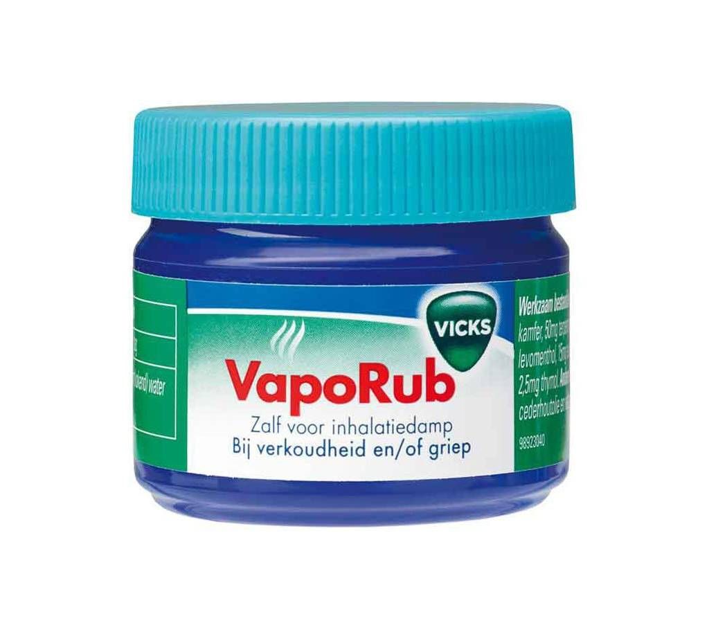 VapoRub Cough Cold Flu & nasal congestion or Six cold symptoms Reliever 50gm(Orginal Germany)