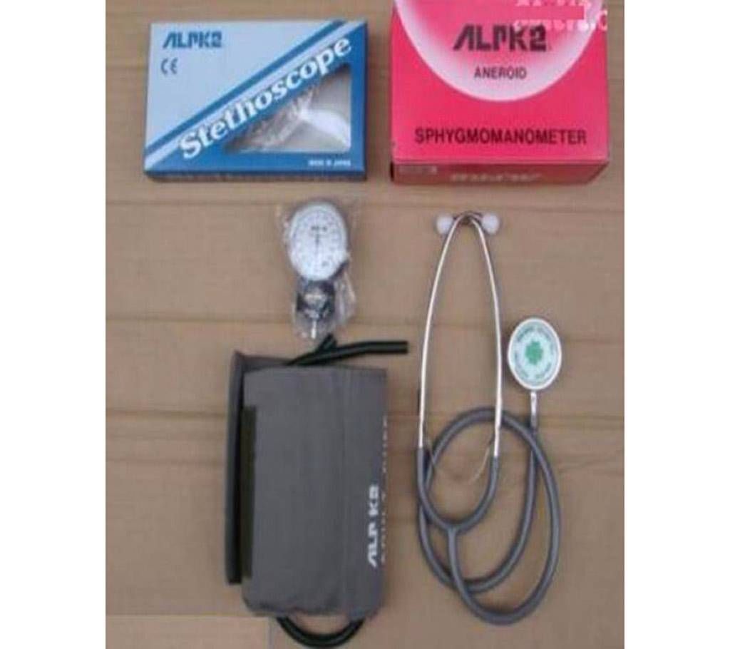 Blood Pressure Machine With Stethoscope