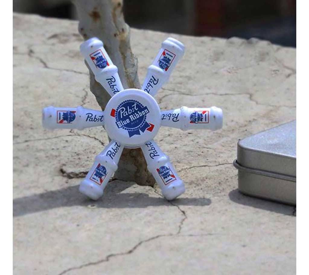 Blue Ribbon Metal Fidget Spinner