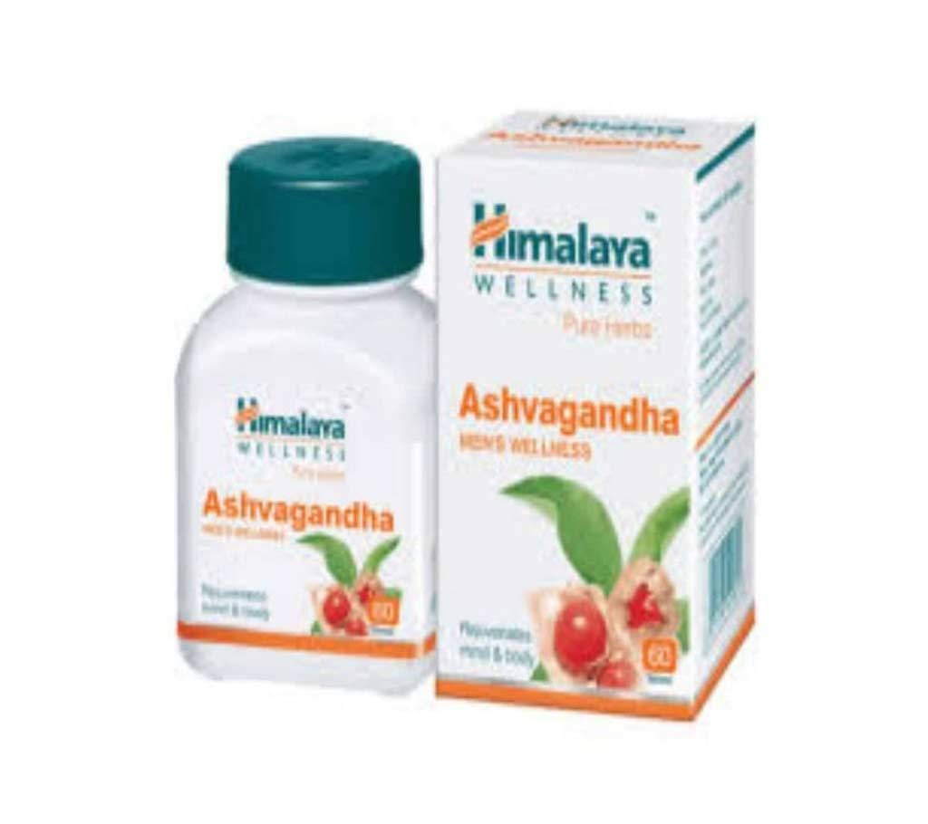 Himalaya Ashvagandha General Wellness Rejuvenates Mind & Body _ 60 Tablets-India