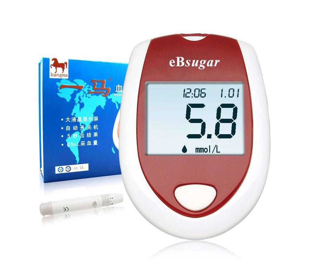 eBsugar Blood Glucose Test Monitor