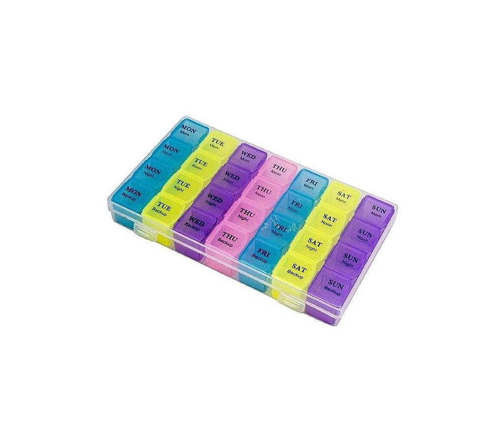 7 Days Mini Pill Box Container