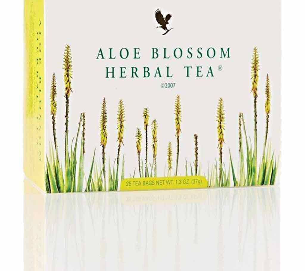 Forever Aloe herbal tea - 25 individually foil-wrapped tea bags