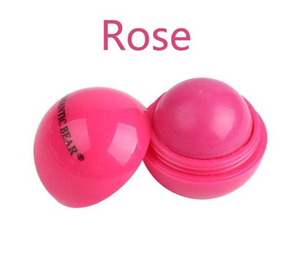 ROMANTIC BEAR Lip Care Ball-Strawberry