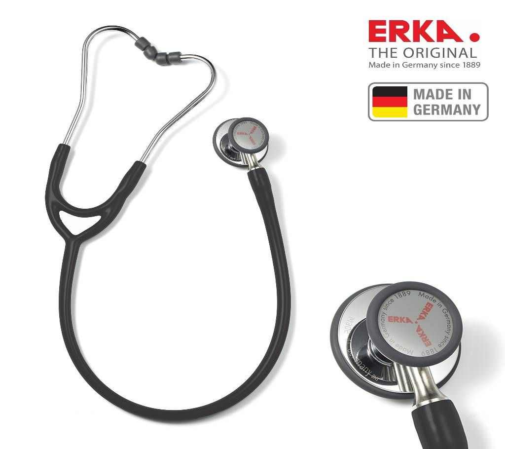 ERKA. Stethoscope FINESSE², Dark Gray