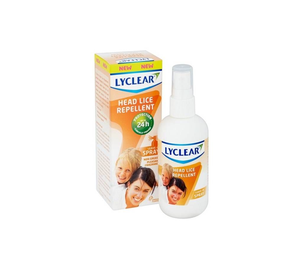 Lyclear Head Lice Repellent Spray 100ml - EU