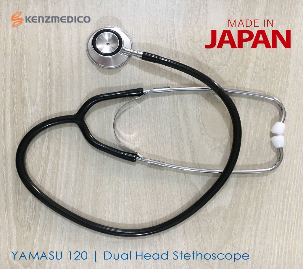 Yamasu Dual Head Medical Stethoscope, Made in Japan