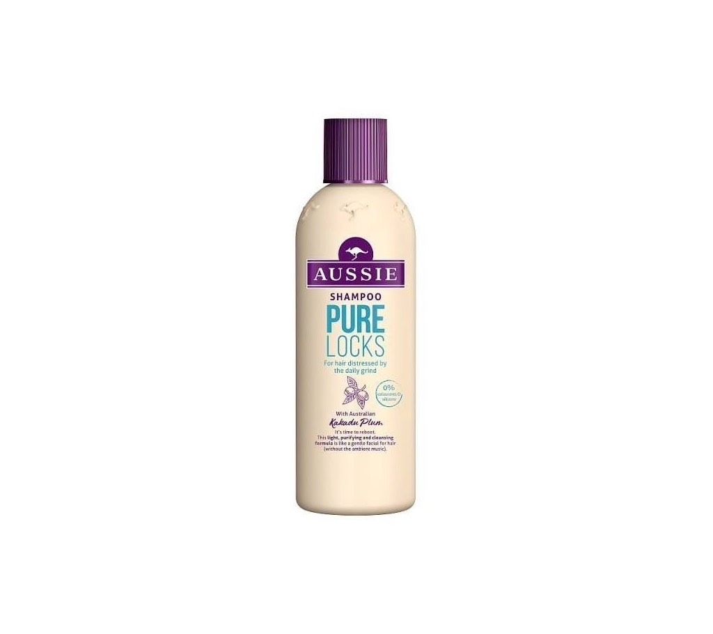 Aussie Pure Locks Shampoo 300ml