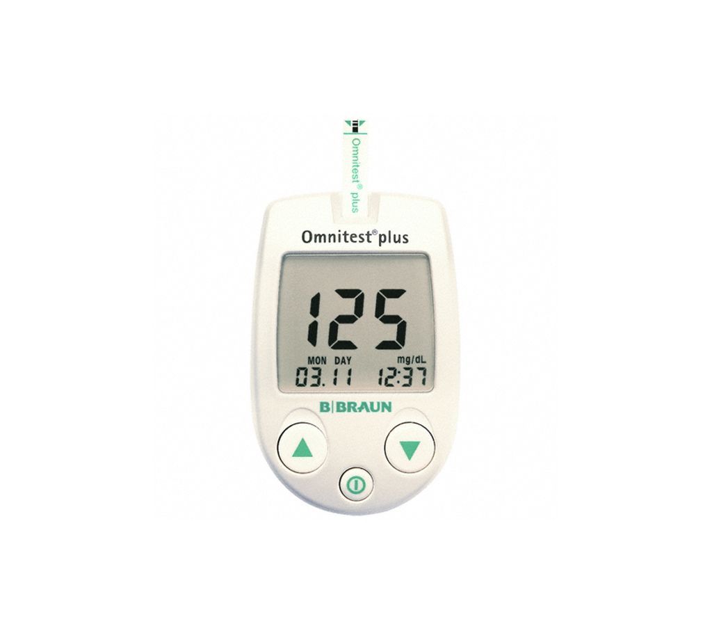 Omnitest Plus Blood Glucose Test Monitor with 25 Test Strips