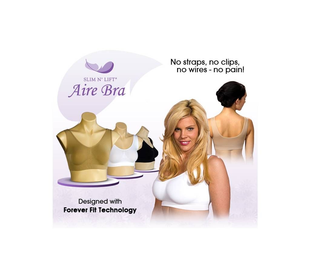 Slim and Fit Air Bra - 3 pcs Box