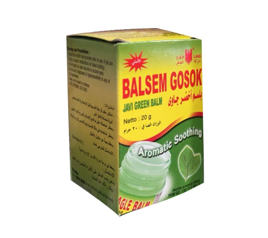 Balsem Gosok Javi Green Balm-20gm (Indonesia)