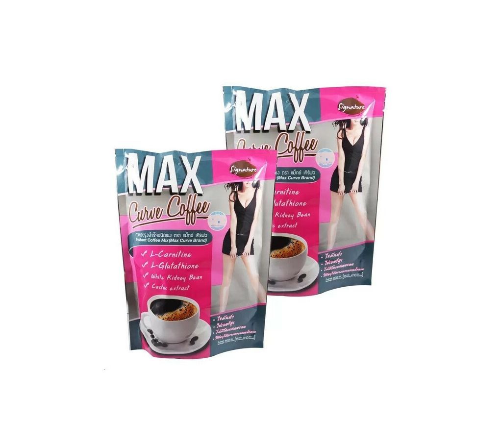 MAX Curve Coffee 10 Sachets  Thailand