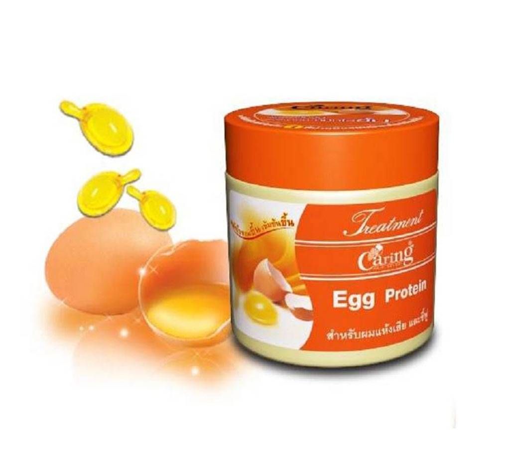 CARING HAIR TREATMENT : EGG PROTEIN 500ml Thiland